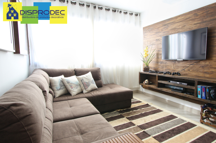 Renueva las cortinas de tu sala.