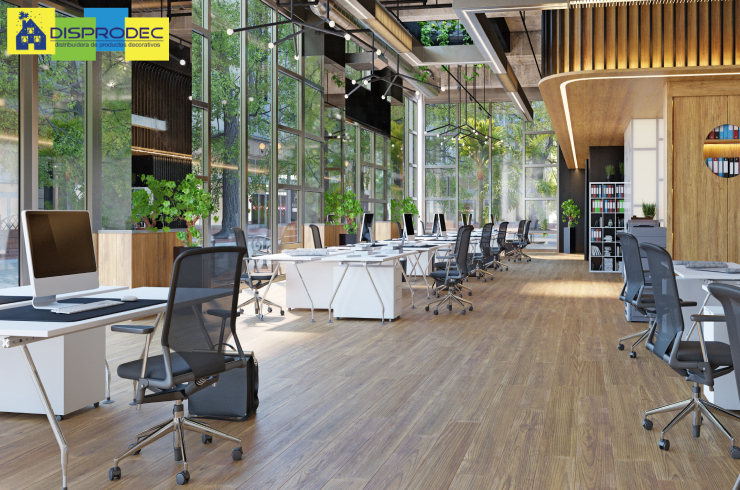 Elige así el piso laminado para la oficina