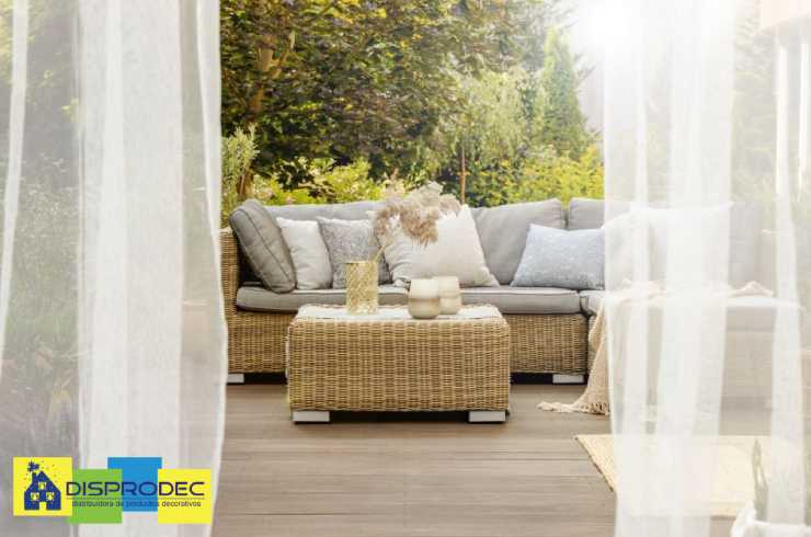 Elige las mejores cortinas de exterior