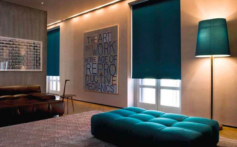 Cortinas enrollables poliéster