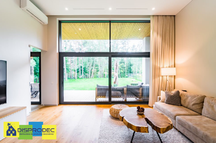 Cortinas para espacios grandes