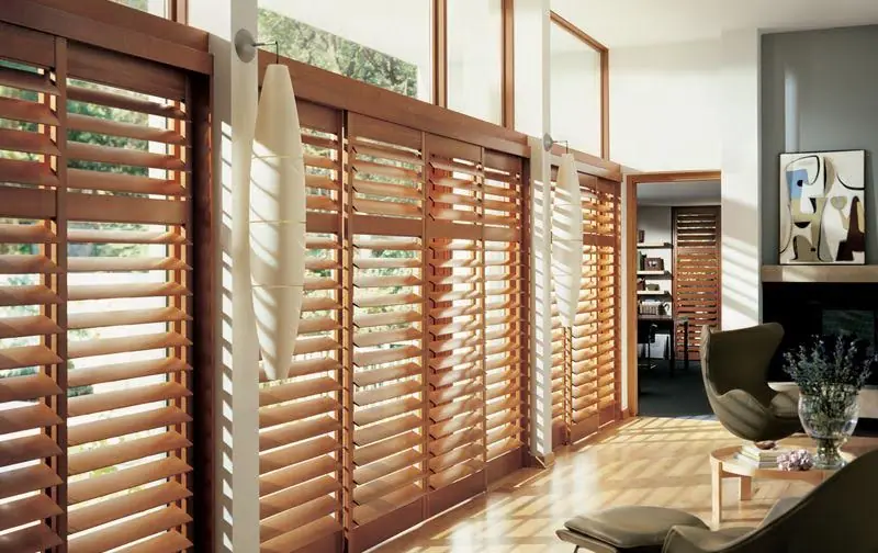 Persianas de madera