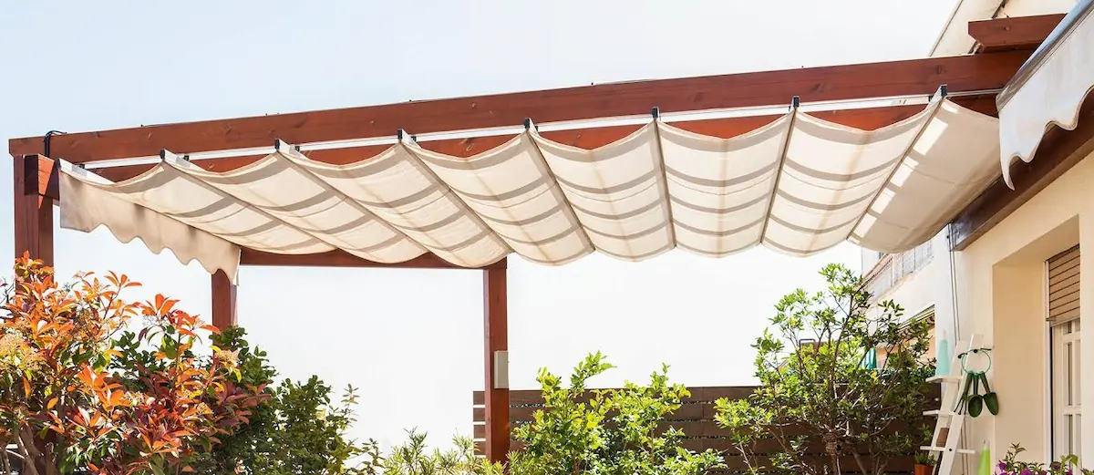 Toldos de pérgola