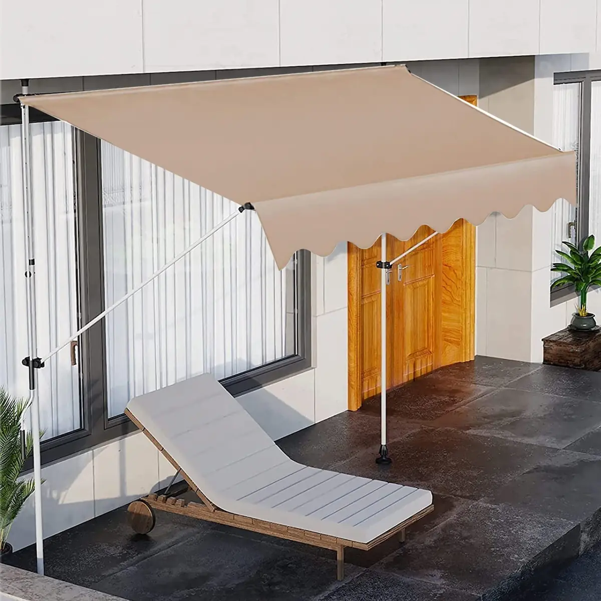 Toldos retráctiles manuales