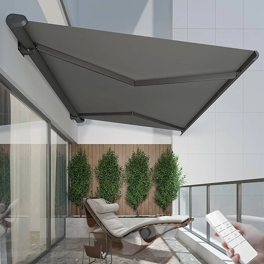 Toldos retráctiles motorizados