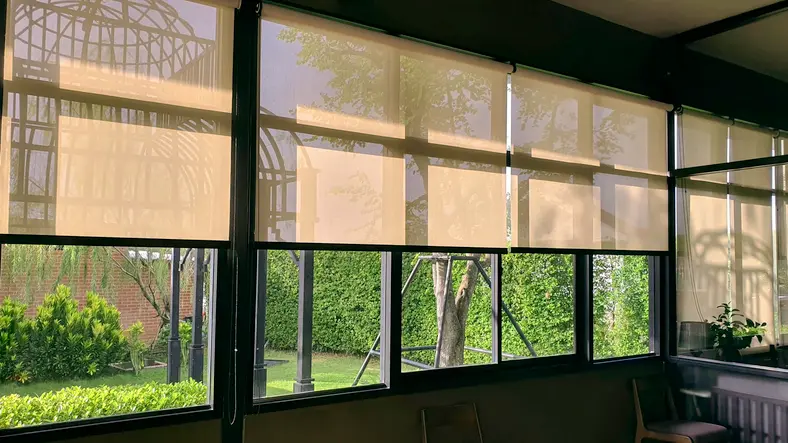 Cortinas tipo panel japonés