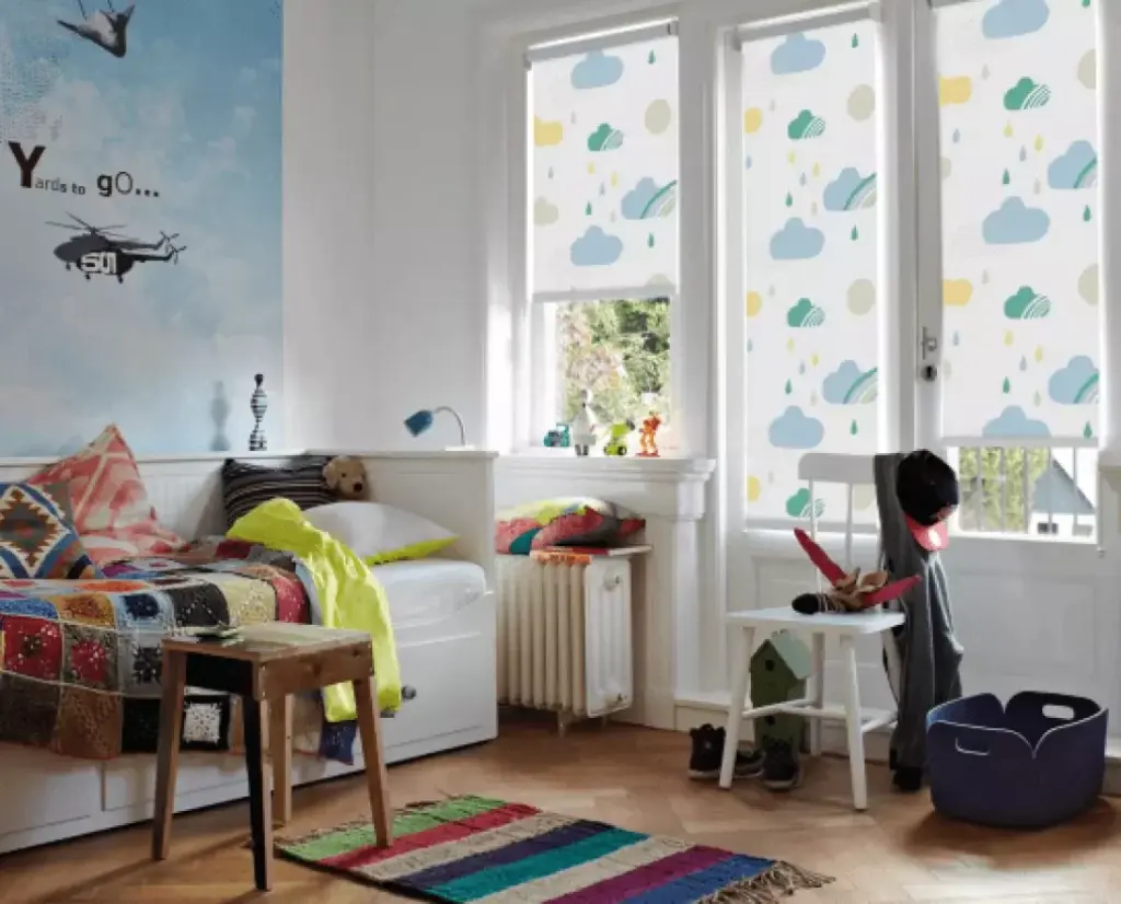 Tejido decorativo con respaldo black out incorporado