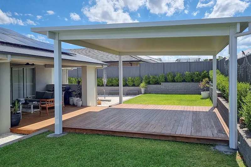 Pérgola autoportante o independiente