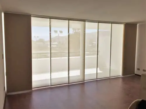 Panel japonés screen: visión exterior y protección solar