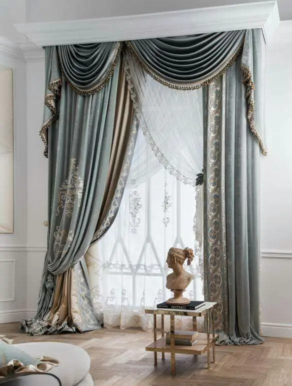 Cortinas pesadas con riel o barra – Apuesta por el confort visual