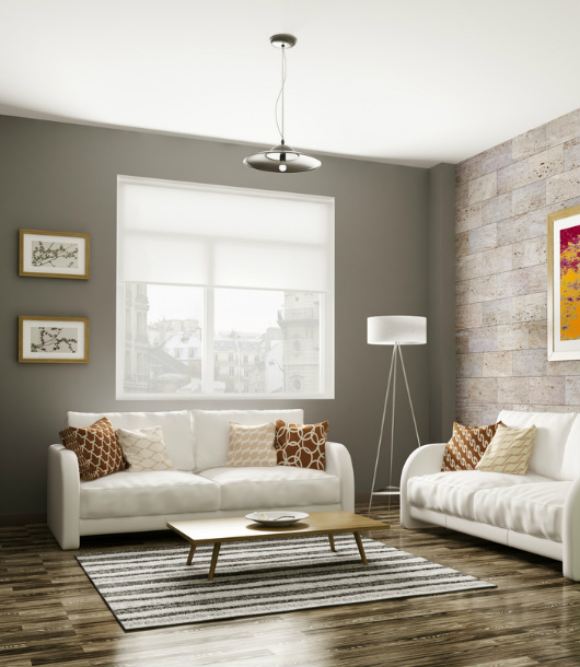 Las alfombras claras son ideales para ayudar a dar un efecto de amplitud en los espacios y mayor iluminación.