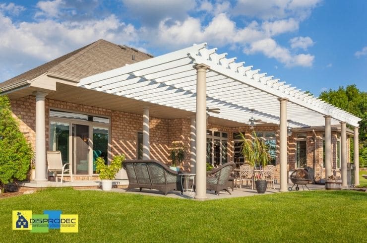 pérgolas para espacios abiertos